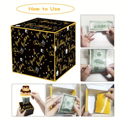 Birthday Money Box For Cash Gift Pull Funny Money Gift Boxes For Cash Pull