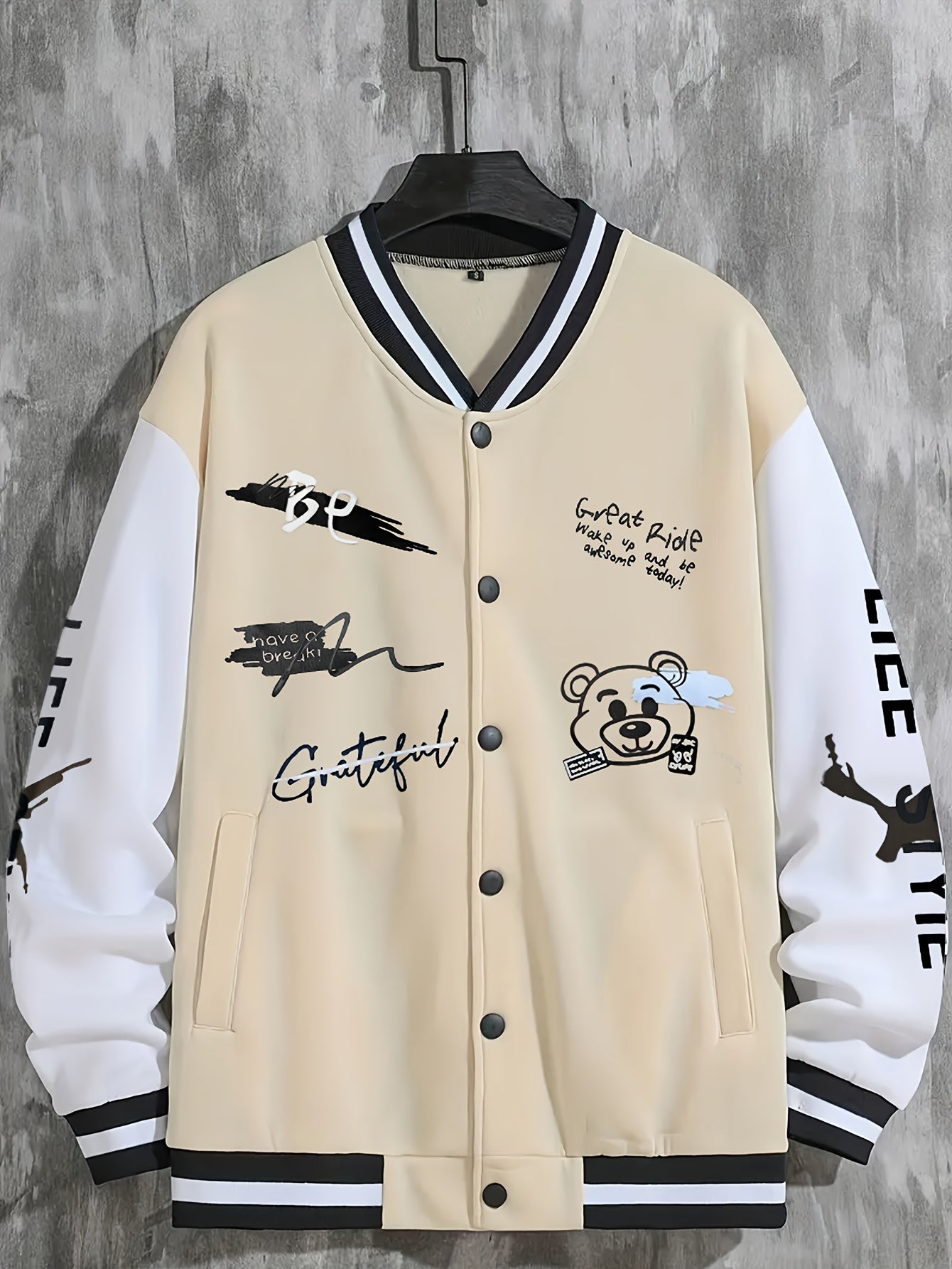 Men's Soft shell Botton Up Jacket With Pockets