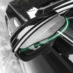 2pcs Car Rainproof Film Anti Fog Clear Auto Sticker