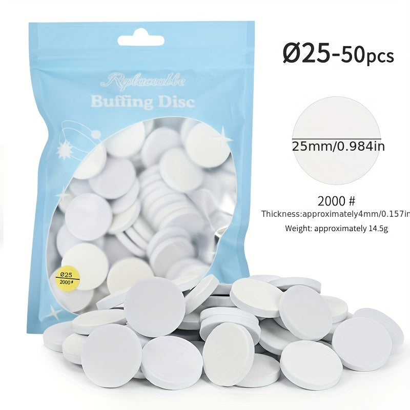 Nail Buffing Self Adhesive Sandpaper Polishing Files Sanding Pads