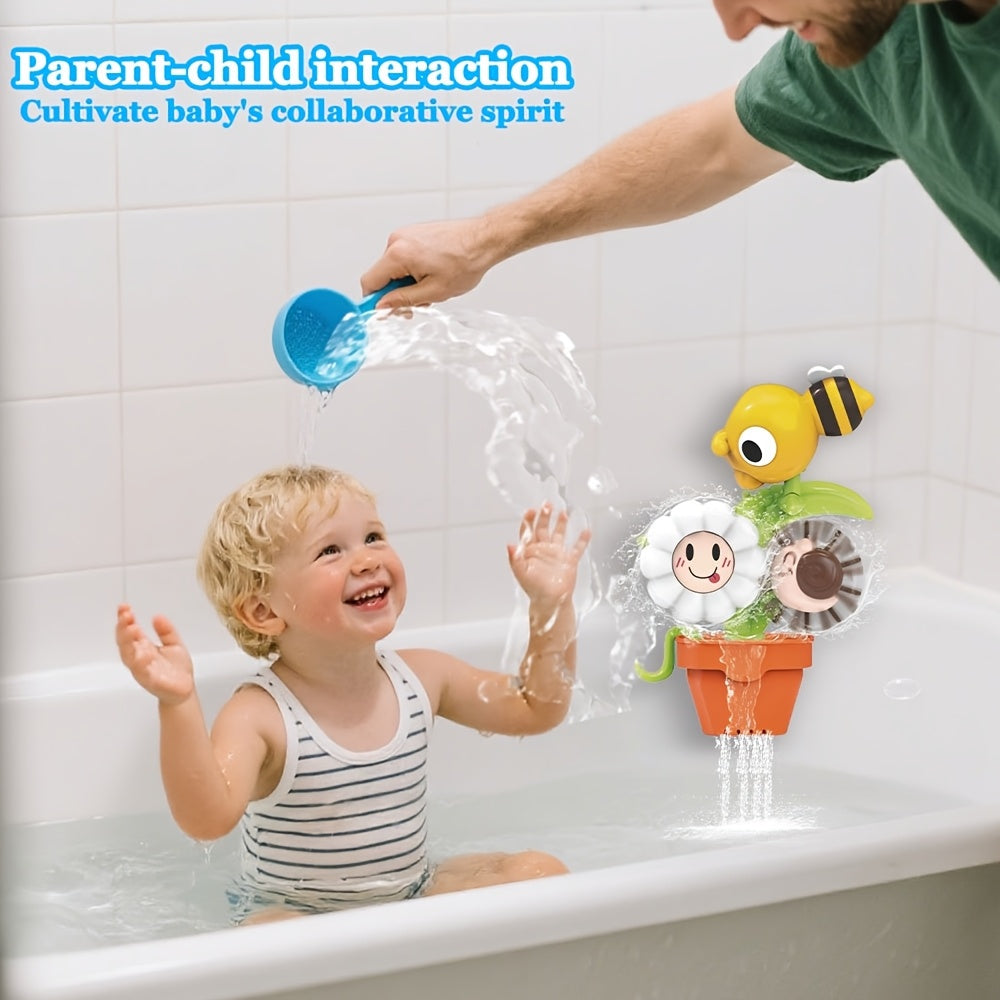 Colorful Flowerpot & Insect Bath Toys