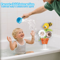 Colorful Flowerpot & Insect Bath Toys
