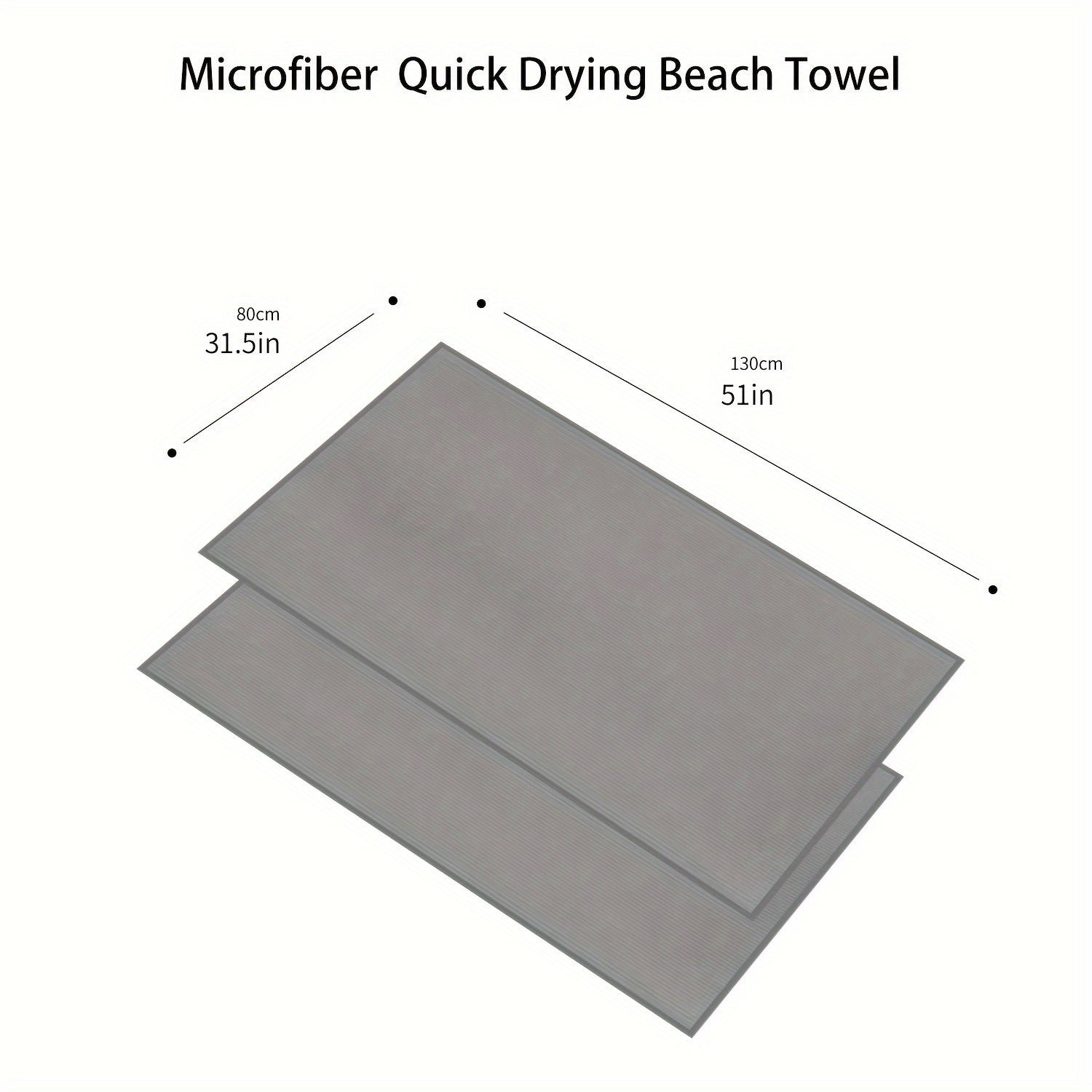 Microfiber Quick Drying Towel for Sports & Travel