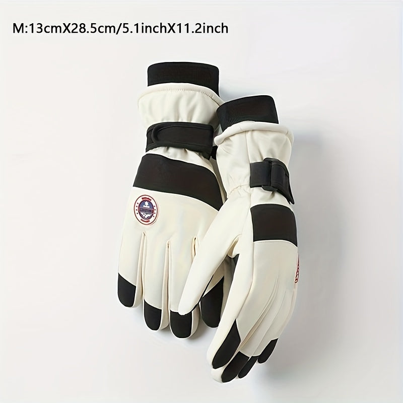 Winter Waterproof Skiing & Driving Gloves w/ Touch Screen - Non Slip