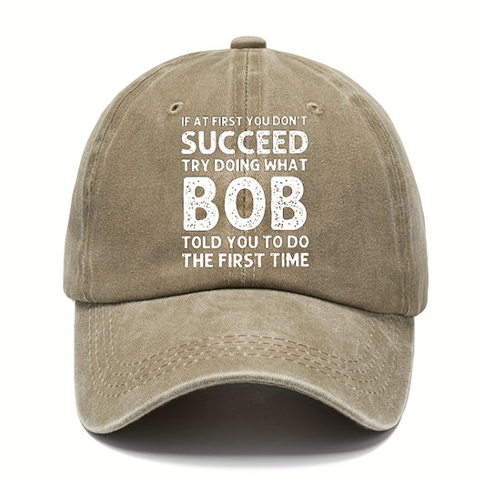 Adjustable Cowboy Baseball Cap for Stylish Summer Look