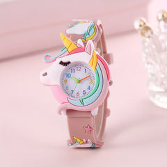 Kids Unicorn Silicone Watch Gift