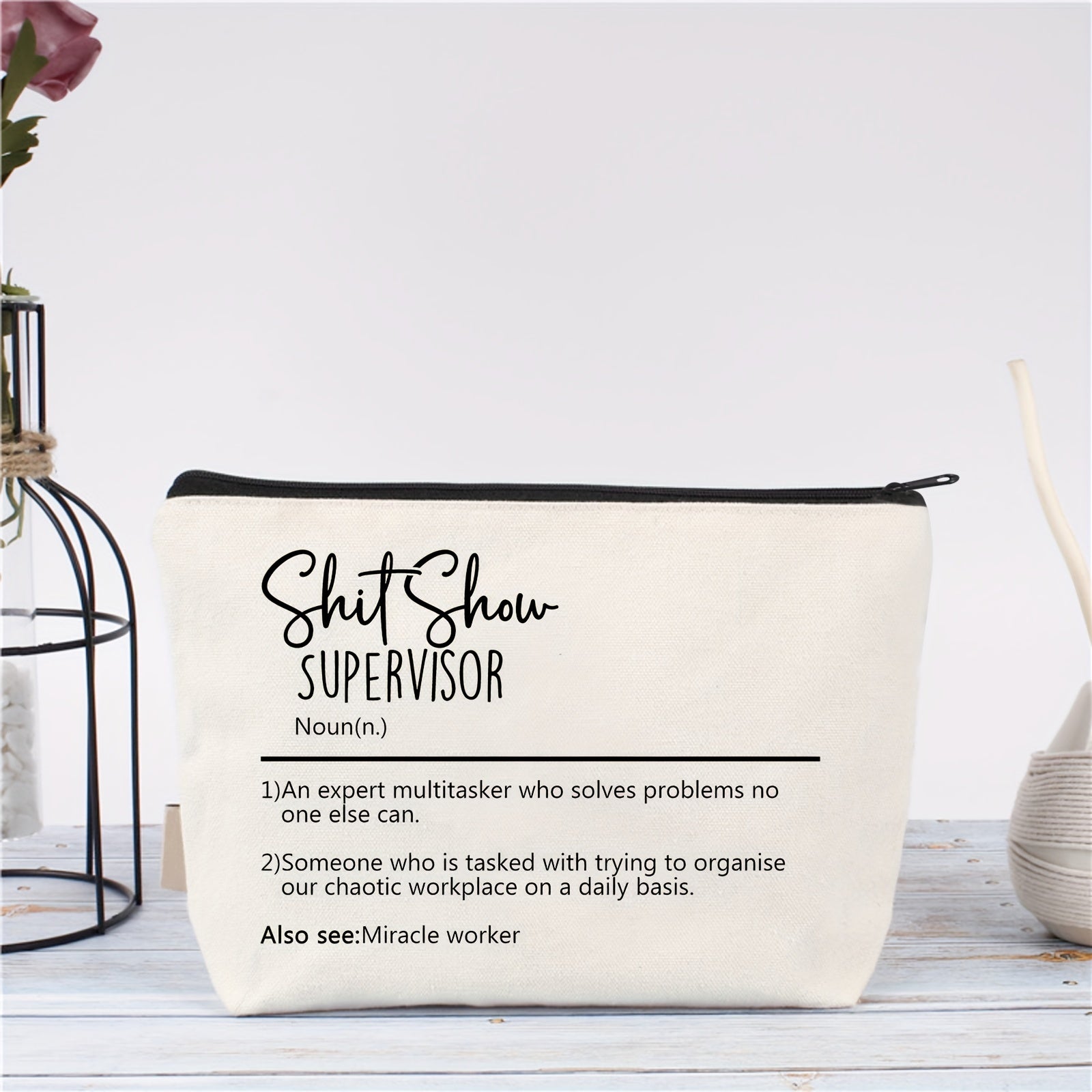 Portable Makeup Pouch Travel Toiletry Bag for Women