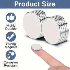High Magnet Heavy Duty Small Circular Refrigerator Magnet for Office Use
