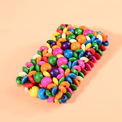 Boho Colorful Stretch Bracelet Bangle Wooden Bead Hand Jewelry