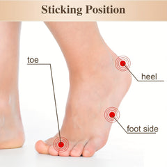 Invisible Anti-Wear Foot Stickers Self-Adhesive Heel Pads High Heels