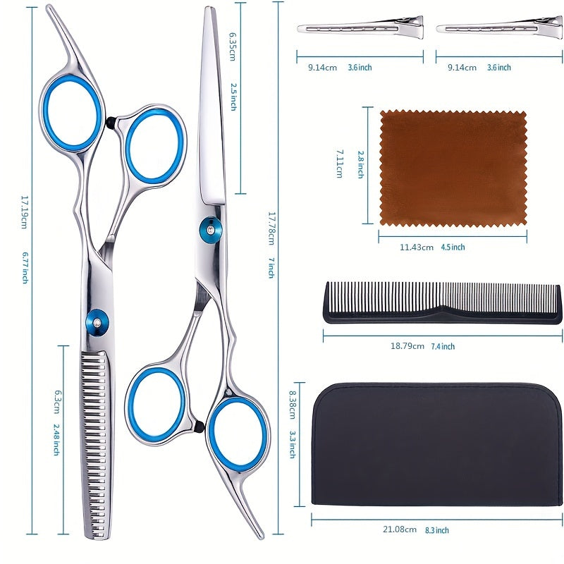 Professional Thinning Shears Hair Cutting Scissors Kit