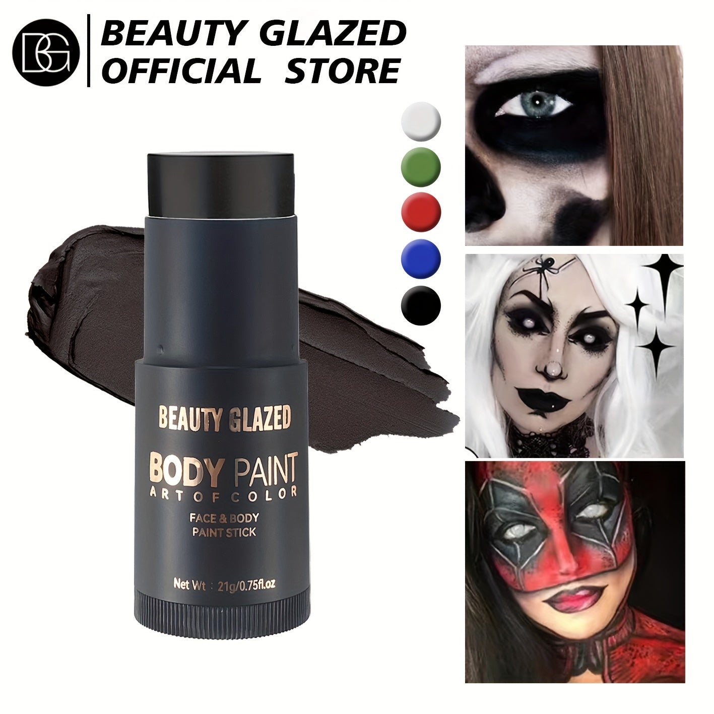 Halloween Face Body Paint Painting Body Art Makeup Set