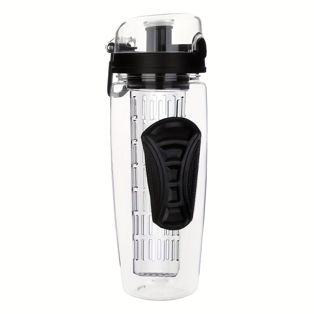 1L Sports Water Bottle with Fruit Infuser Easy to Clean