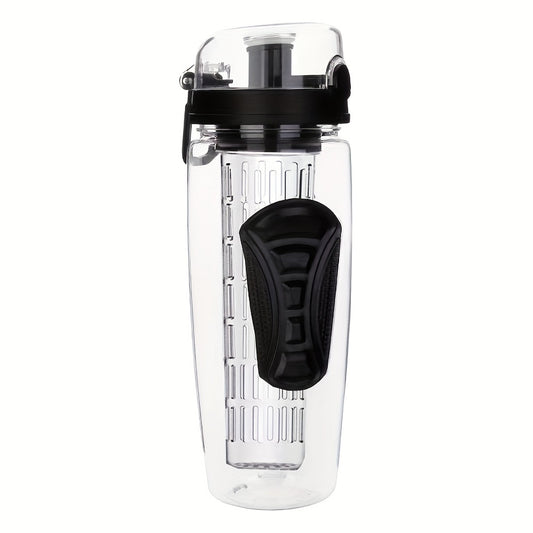 1L Sports Water Bottle with Fruit Infuser Easy to Clean