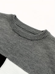 Men's Casual Pullover Knit Soft Sweater
