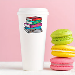 ACOTAR Book Stack Vinyl Sticker - Vibrant & Durable Adhesive