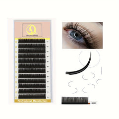 0 20mm Eyelash Extension Individual Lashes Oval Tip False Eyelashes