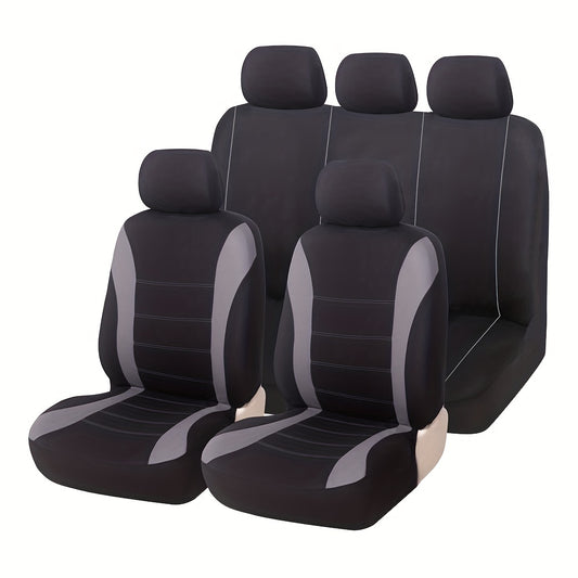 9PCS Waistline Pattern Car Seat Cover