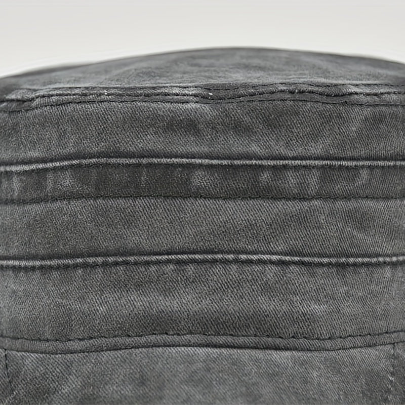 Casual Cotton Military Cap - Stay Stylish & Protected