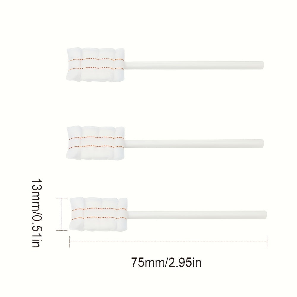 42pcs Baby Gauze Toothbrushes Baby Oral Cleaning Brush 100 Medical Brush Head