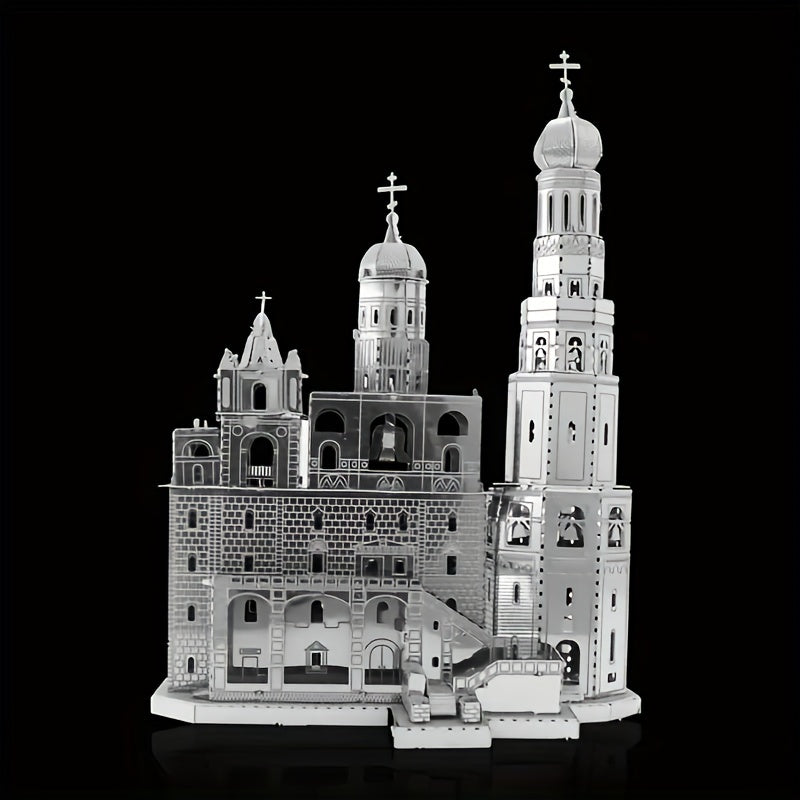 Ivan Cathedral 3D Puzzle Stainless Steel Model