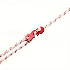 6pcs Aluminum Guyline Cord Adjusters Tent Tensioners Camping Accessories