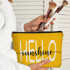 Sunshine Makeup Bag for Women Inspirational Gift
