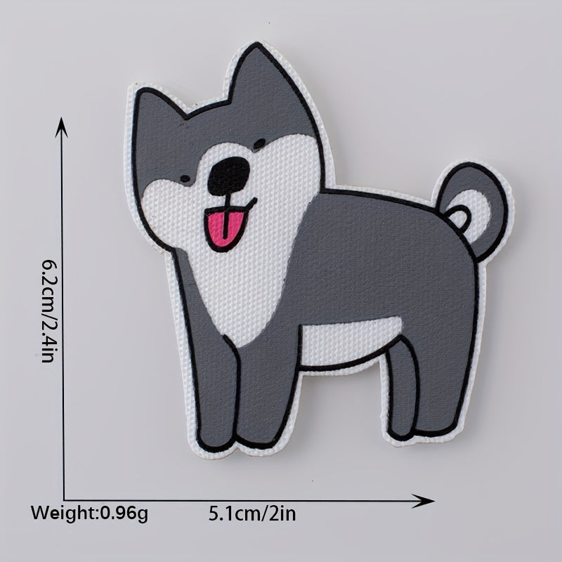 4pcs DIY 3D Printed Cat Stickers Children's Clothing Decoration