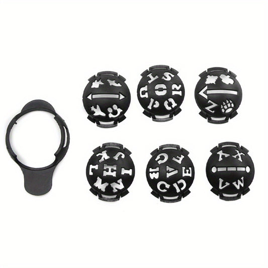 7pcs Golf Ball Liner Drawing Alignment Marker Golf Training Aids