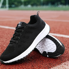 Women's Comfy Lace-up Mesh Sneakers for Outdoor Sports