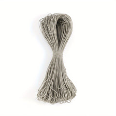 43" 1mm Waxed Thread Leather Cord DIY Jewelry Making Accessories