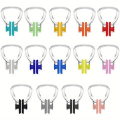 5pcs Waterproof Silica Gel Swimming Nose Clip