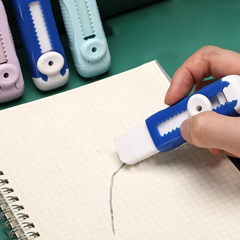 Art Eraser with Push Pull Case and Refill for Projects