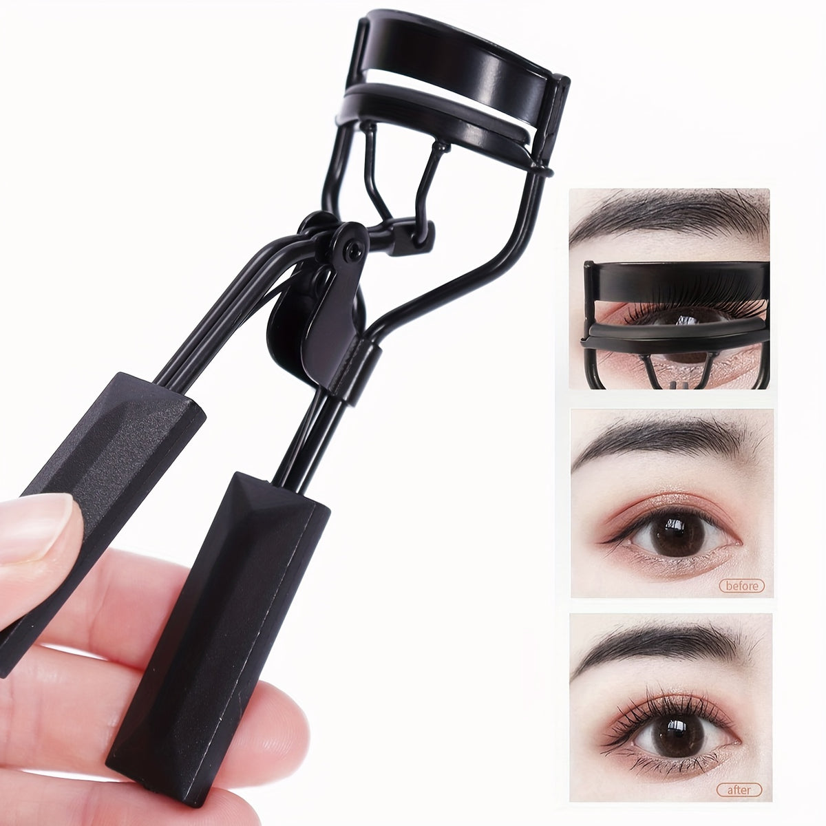 Eyelash Curler & Comb Set Curler With Built-in Comb