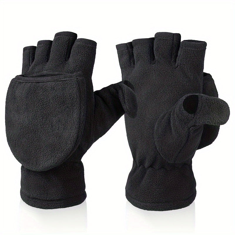 1pair Leak-proof Finger Gloves for Outdoor Activities