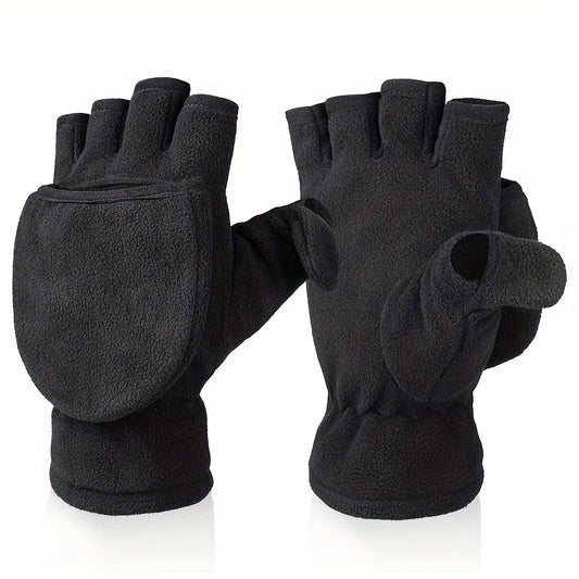 1pair Leak-proof Finger Gloves for Outdoor Activities