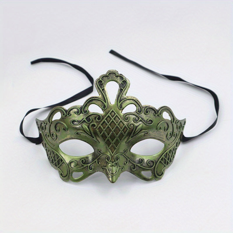 Antique Flower Crown Mask for Halloween Performance