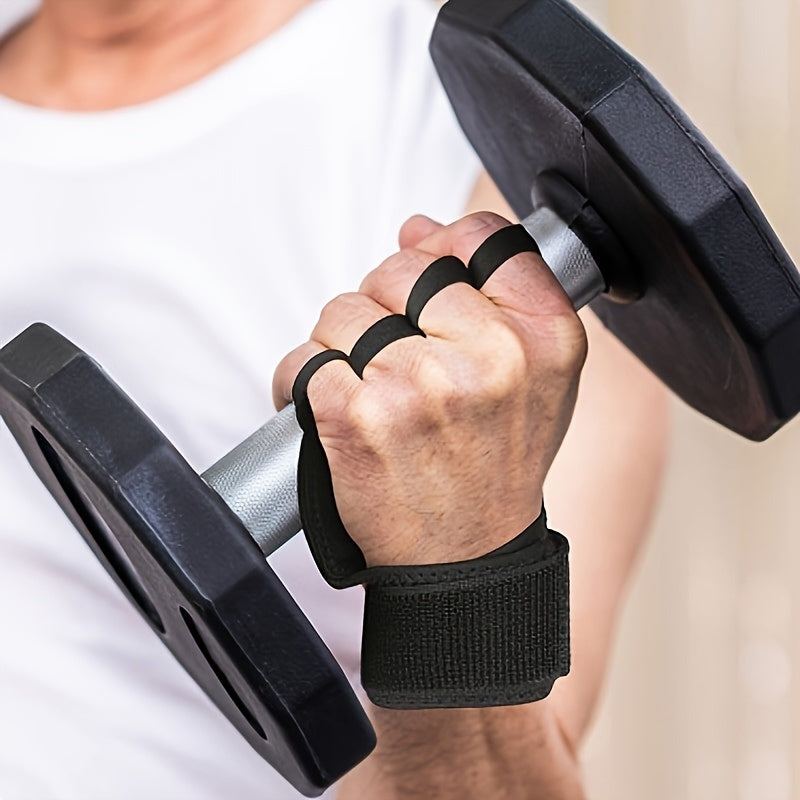 Non Slip Fitness Palm Gloves for Pull up Dumbbell Exercise