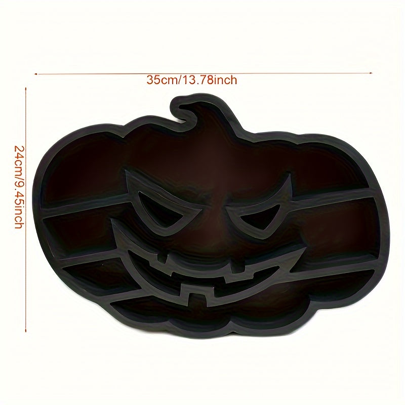 Funny Pumpkin Crystal Holder Wall Mounted Storage Rack
