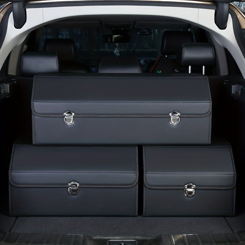 Folding Car Trunk Storage Box - Maximize Storage Space