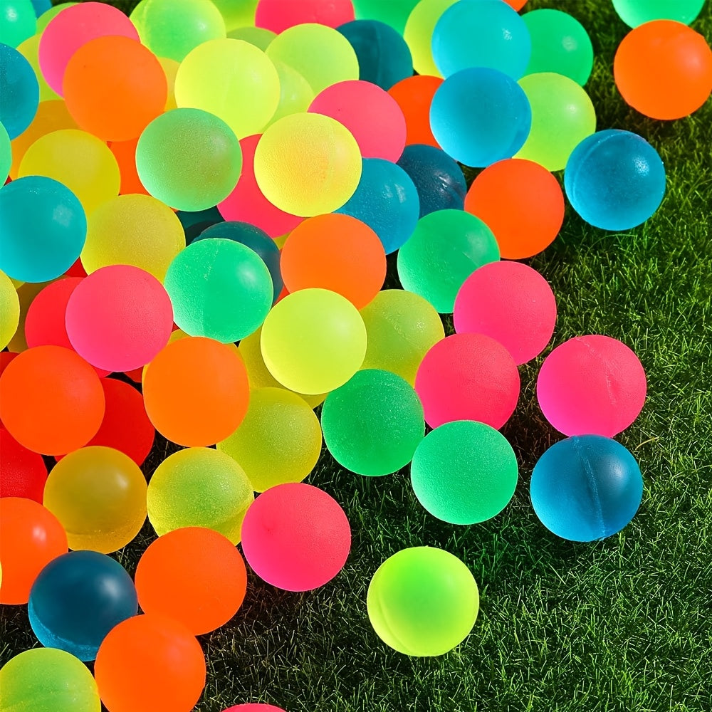 Fun Bouncing Balls 100pcs HOSL High Bouncing Balls 0.8in Solid Elastic Balls