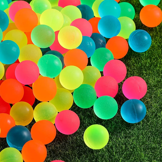 Fun Bouncing Balls 100pcs HOSL High Bouncing Balls 0.8in Solid Elastic Balls