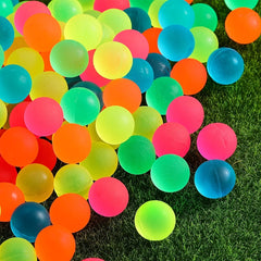 Fun Bouncing Balls 100pcs HOSL High Bouncing Balls 0.8in Solid Elastic Balls