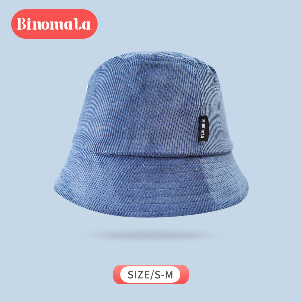 Binomata Retro Corduroy Adult Sports Sun Hat Men And Women Love Hat