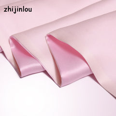 Rose Embroidery Silk Scarf - Women's Shawl