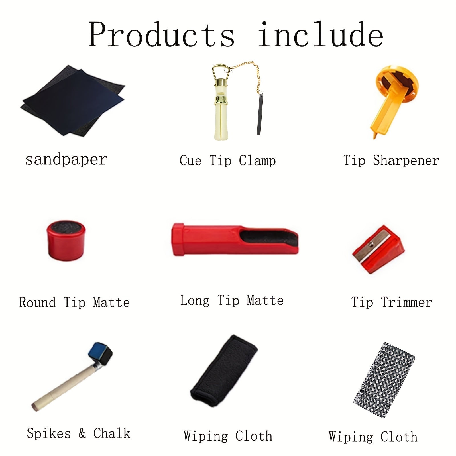 Billiards Repair Tool Set for Pool & Snooker Maintenance