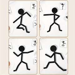 Educational Wooden Man Toy for Kids, Creative Pattern Sports Intelligence Toy