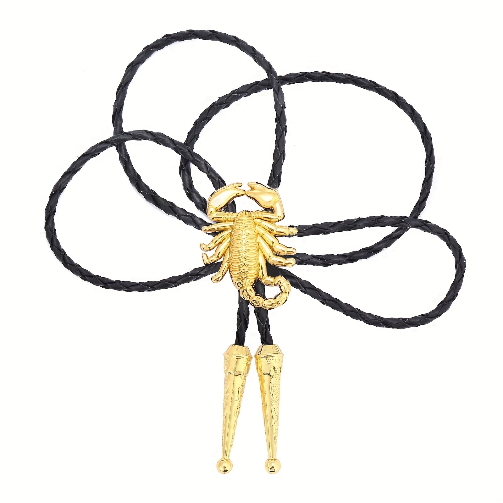 Men's Scorpion Bolo Tie Western Cowboy Necktie