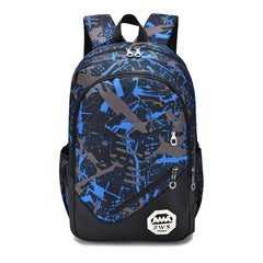 Men's Backpack Student Bag 3-Piece Set Outdoor Travel Mountaineering Bag