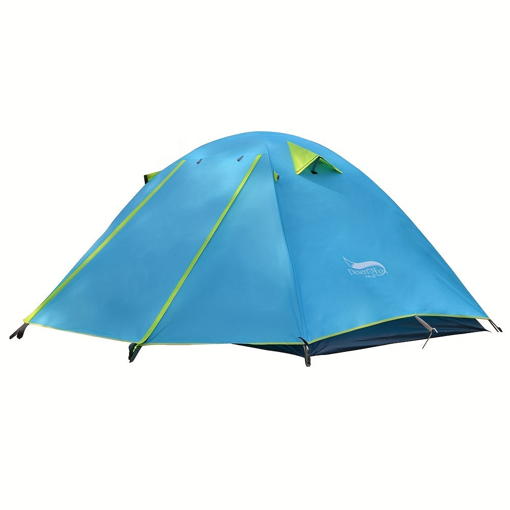 Rainproof Aluminum Pole Tent for 3-4 People